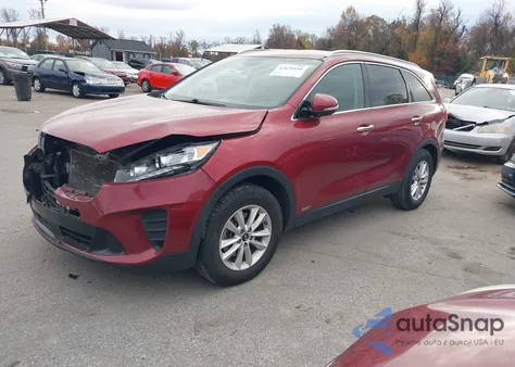 2020 Kia Sorento 2.4L Lx from USA, damaged, VIN 5XYPGDA34LG659787